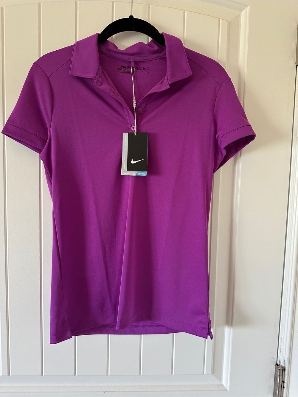 Nike Women’s Bright Purple Short Sleeve Polo